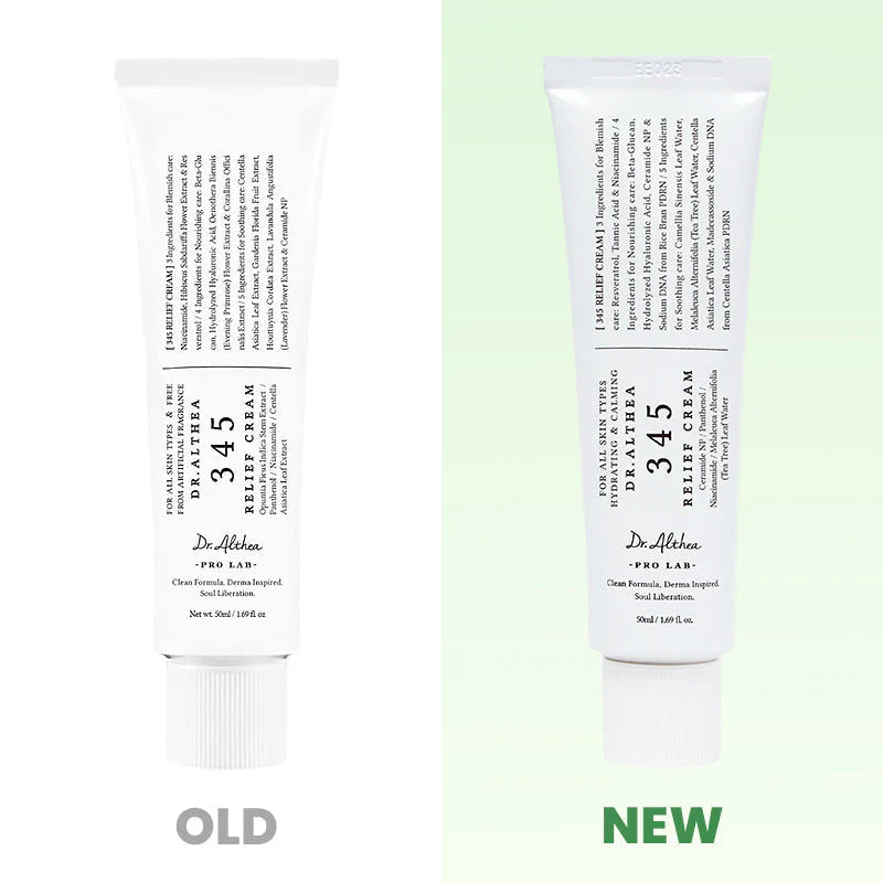 Dr.Althea 345 Relief Cream, Visibly Fades Post-Acne Marks, Korean Barrier Care, 60-Day Trial